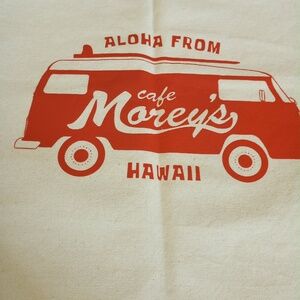 Cafe Morey’s tote. ( Cafe Morey’s, Honolulu, Hawaii)